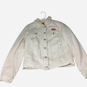 Dickies Women's Cream Jean Jacket